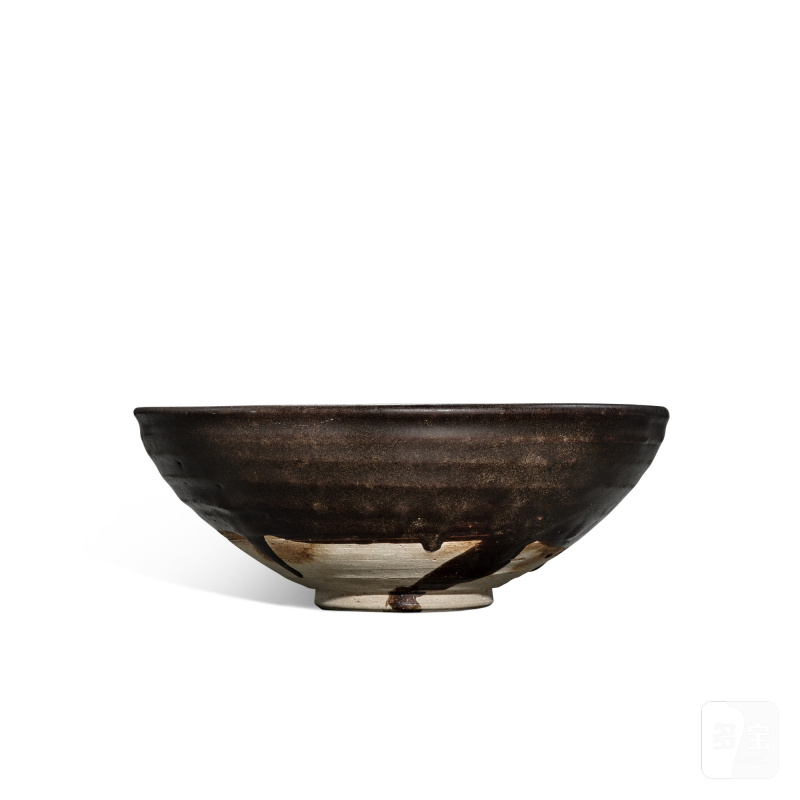 A Cizhou black-glazed bowl, Jin - Yuan dynasty | 金至元 磁州窰黑釉盌 - 图2